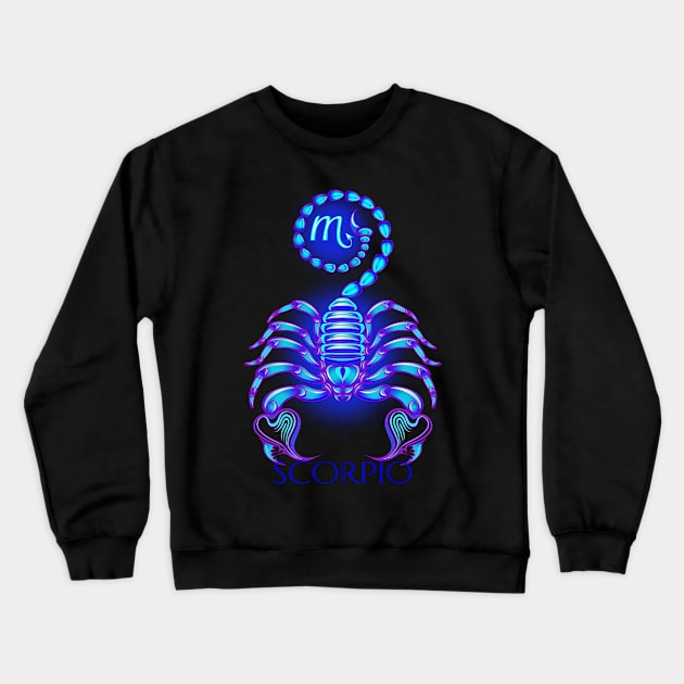 SCORPIO - The Scorpion Crewneck Sweatshirt by GNDesign